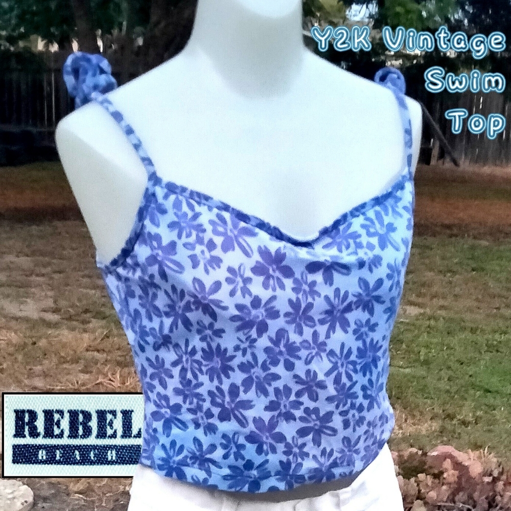 Vintage Rebel Beach Swim Top